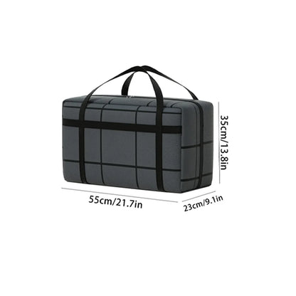 Thickened Waterproof Moving Super Large Capacity Striped Storage Bag