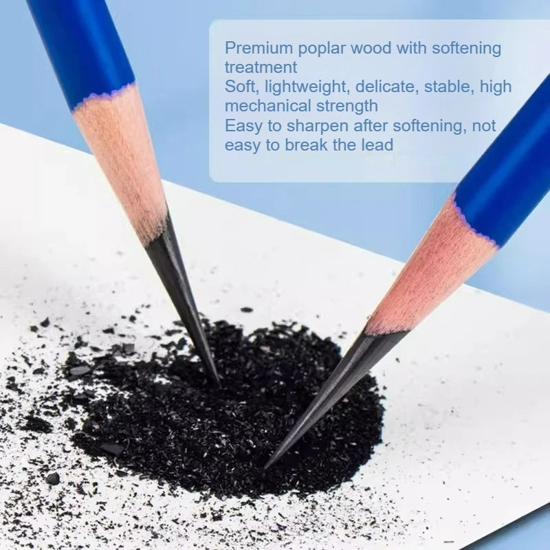 PHOENIX PICASSO Professional Sketching Pencils 2B/8B/14B
