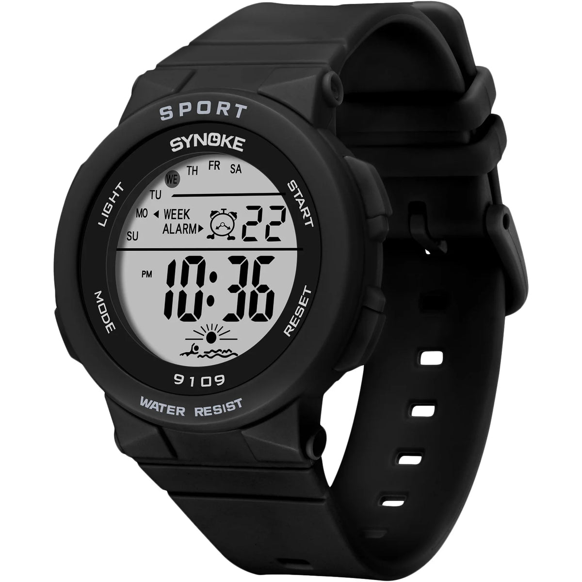 50M Waterproof Silicone Student Digital Watches