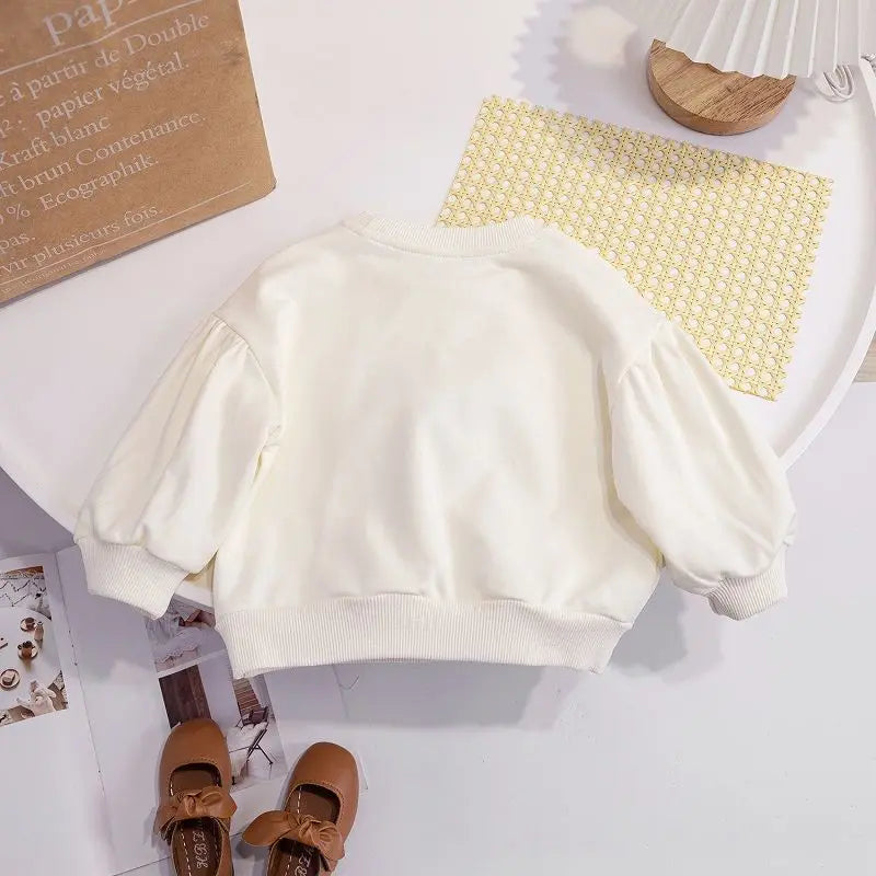 Cute Bow-Knot Pullover Sweatshirt Spring and Autumn Hoodies