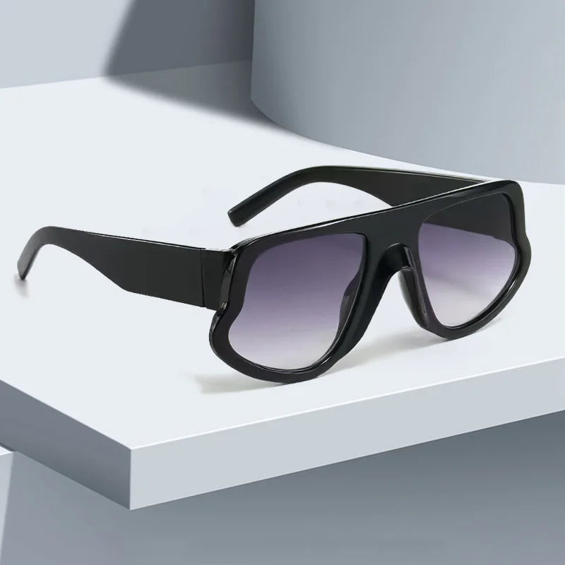 Rectangle Vintage Small Frame Sun Glasses