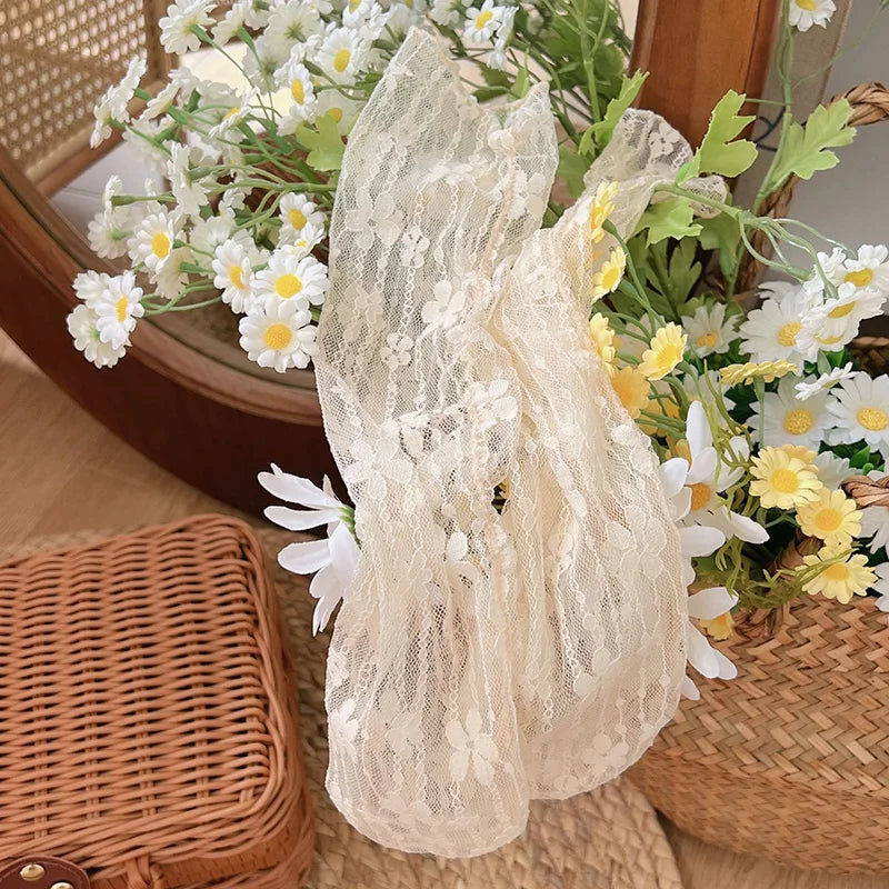Sexy Lace Flower Ultra-thin Transparent Socks