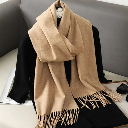 Scarf Warm Thicken Cashmere Shawl Scarves