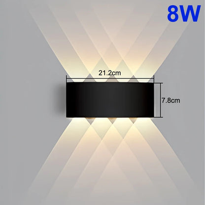 LED Wall Lamp Indoor Up and Down Interior Wall Light