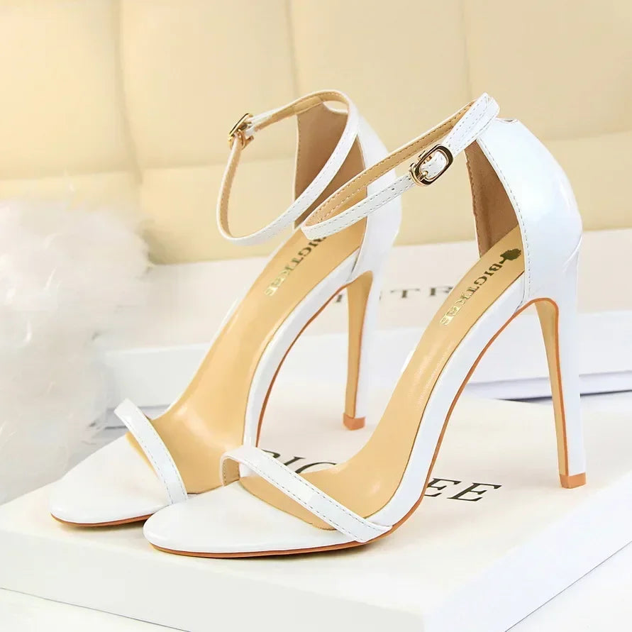 Gladiator Stiletto Classic Ankle Strap Sexy Shoes