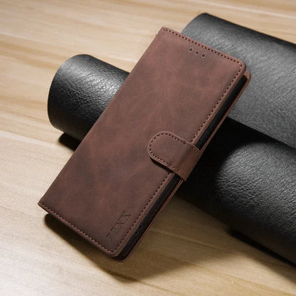 Wallet With Card Slot Flip Leather Samsung Case