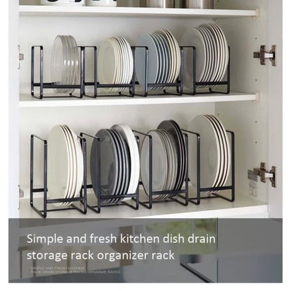 1pc kitchen cabinet plate storage countertop