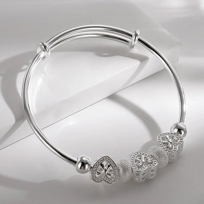 DANA 925 Sterling Silver Bangles Bracelet