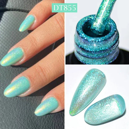 7ml Red Series Gel Nail Polish Glitter