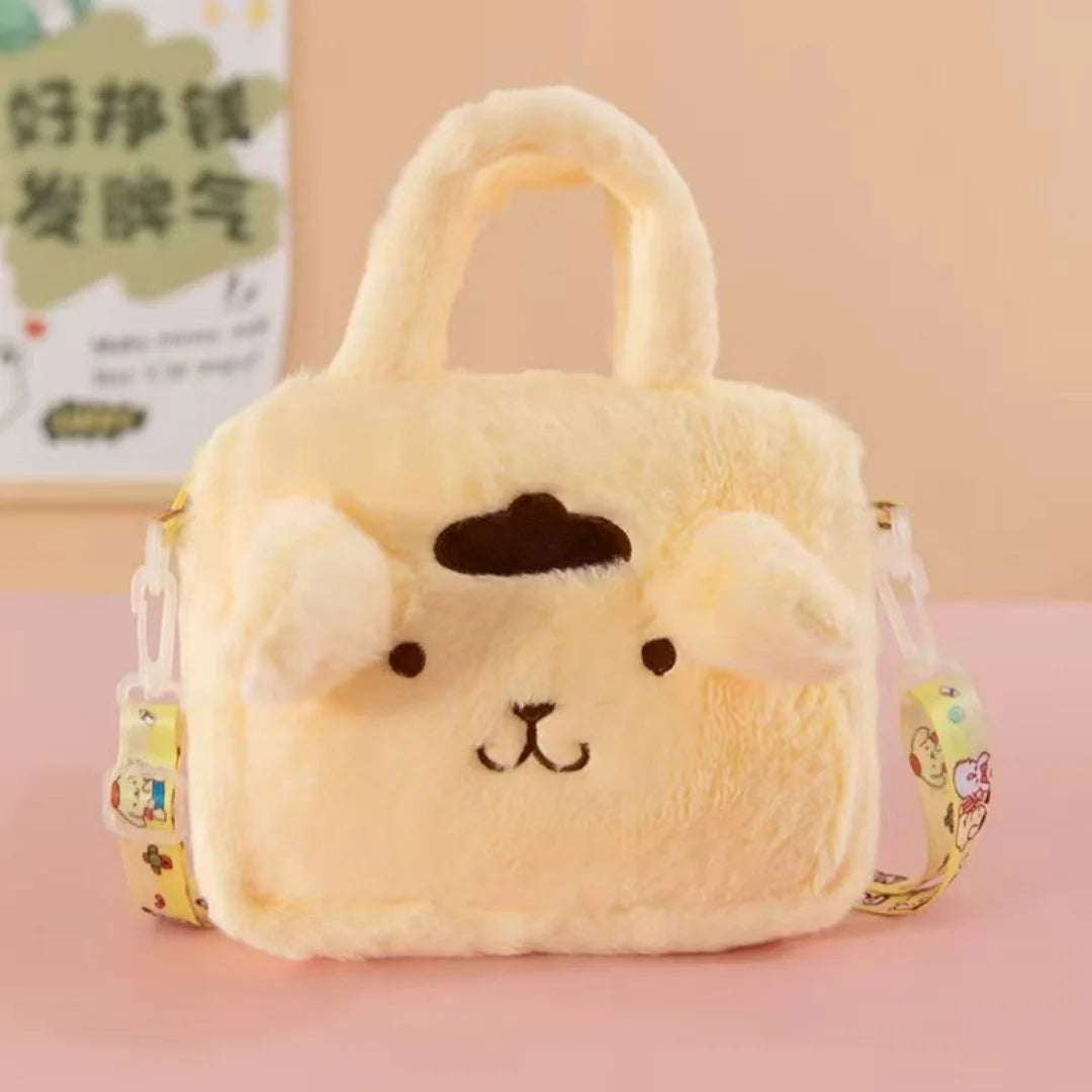 Cartoon Anime Sanrio Handbag Soft Crossbody Bag