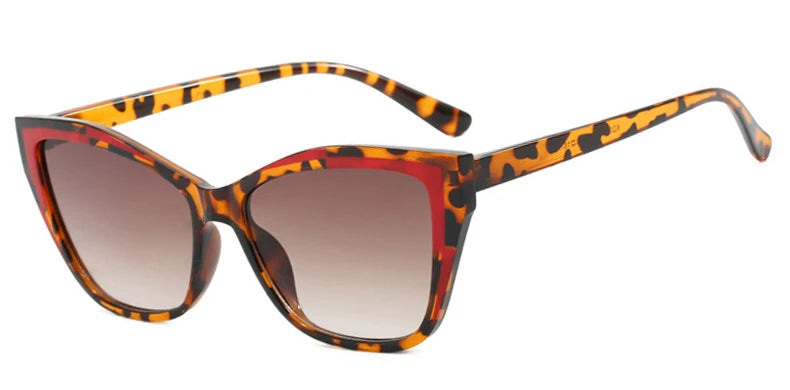 Vintage Square Cat Eye Rectangle Sunglasses