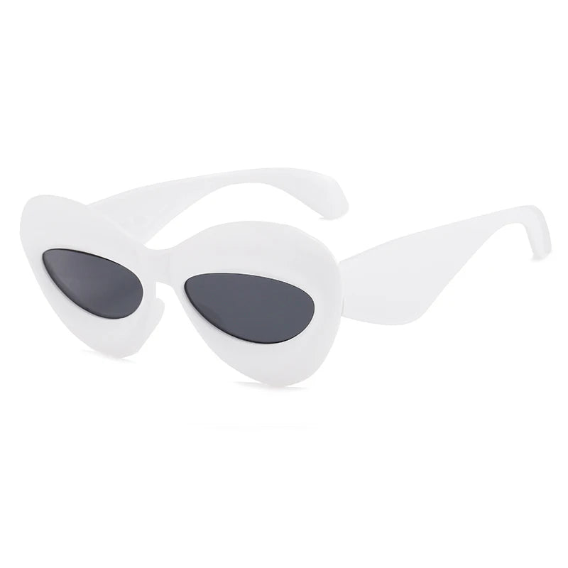 Unique Candy Color Sexy Lip Y2k Punk Hip Hop Sunglasses