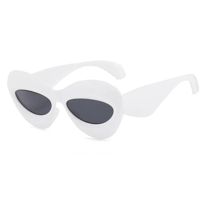 Unique Candy Color Sexy Lip Y2k Punk Hip Hop Sunglasses