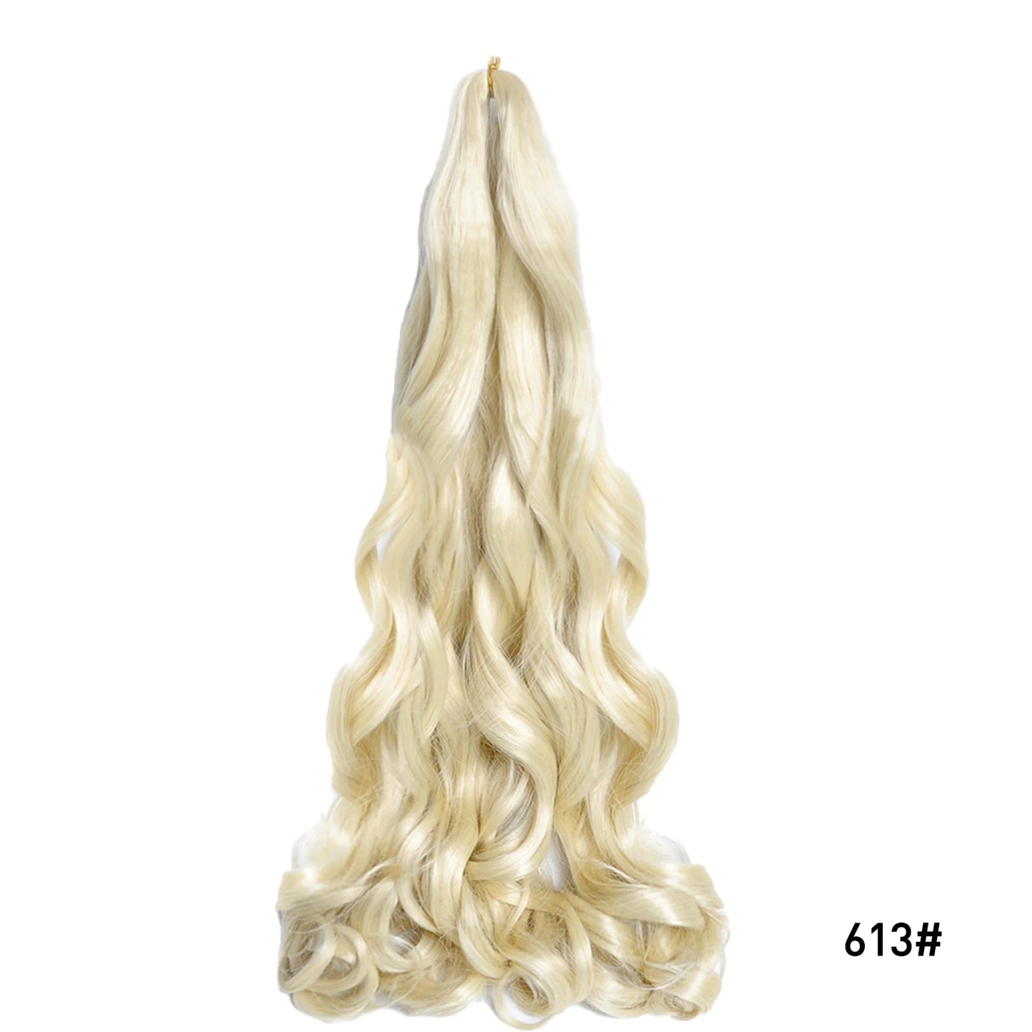 French Curls Braiding Hair 24Inch Hair Extensions