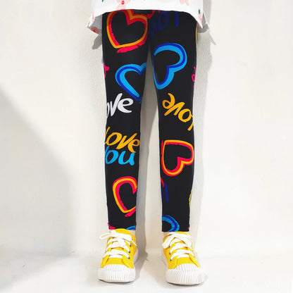 Summer Skinny Slim Elasticity Leggings Pencil Pants 2-13 YEAR