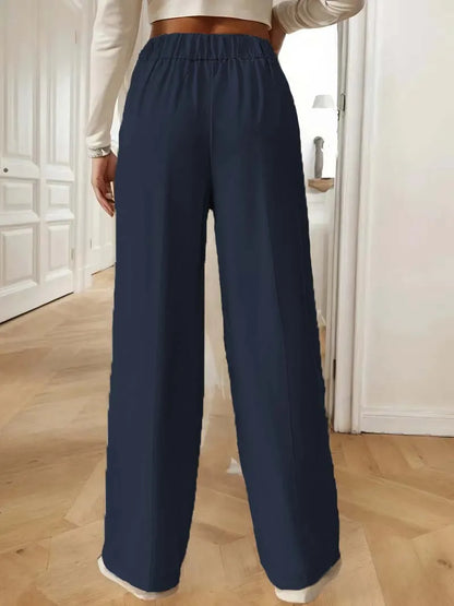 High Waist Wide Leg Pants