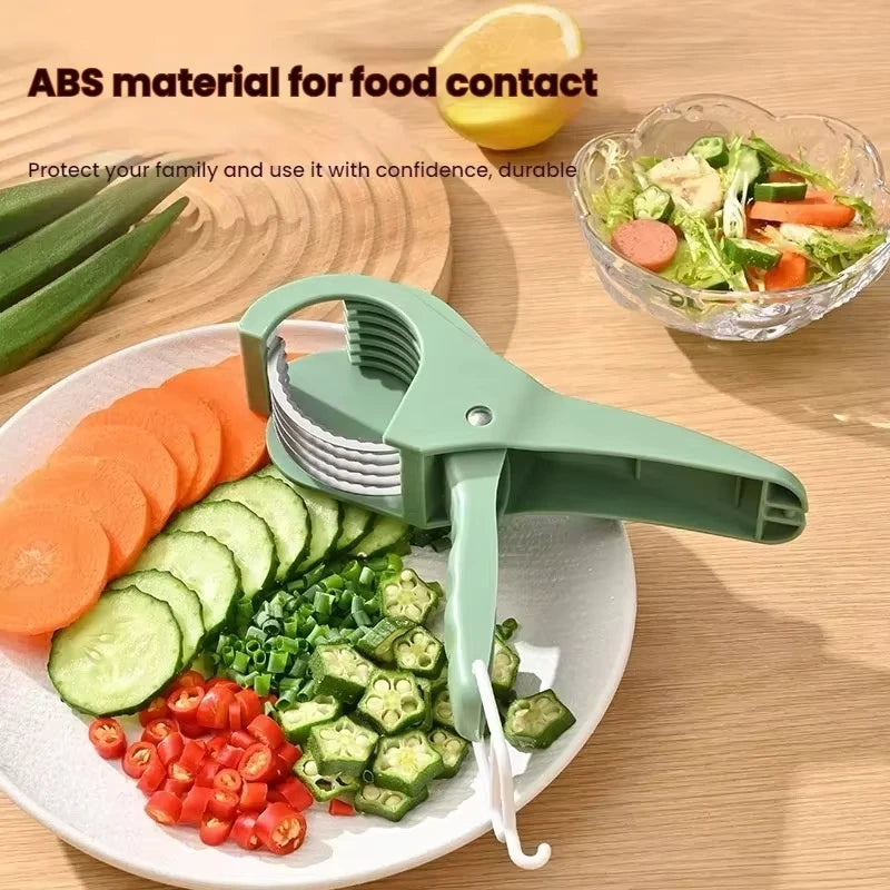 1Pc Stainless Steel Vegetable and Fruit Slicer