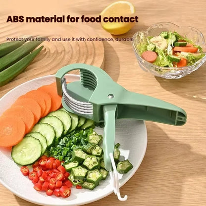 1Pc Stainless Steel Vegetable and Fruit Slicer