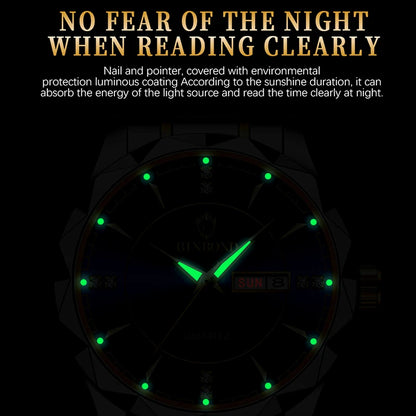 DANA Quartz Watch Waterproof Luminous watch
