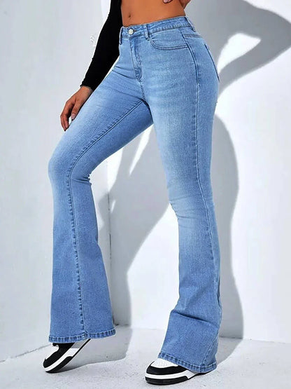 High waist stretch pants Jeans