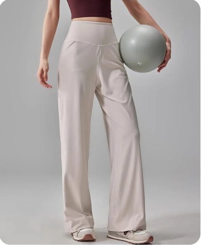 High Waist Stretch Loose Sports Yoga Pants