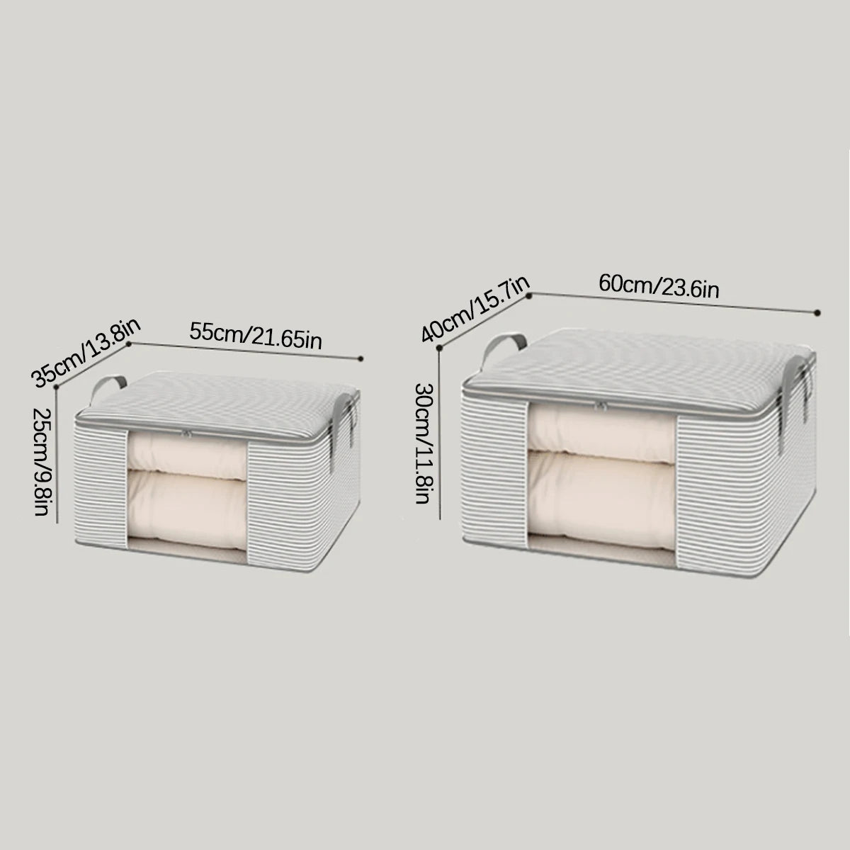 Visible Large Capacity Storage Box Container