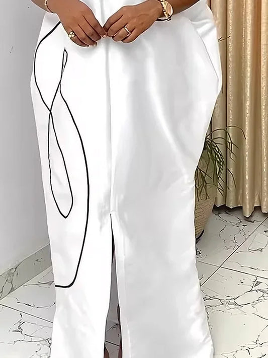 Modigirl Plus Size Musilm Oversize Abaya Dress