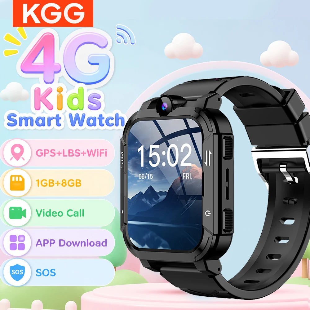 Smart Watch Kids GPS WiFi Tracking Location Video Call SOS APP Download Monitor