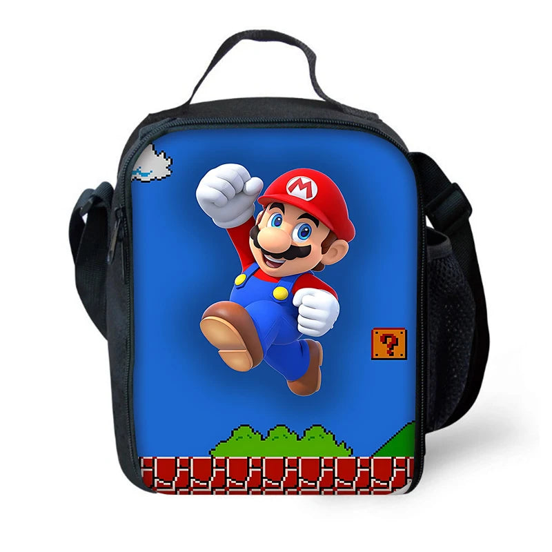 Anime Game Crazy M-M-Marios Backpack School Bags