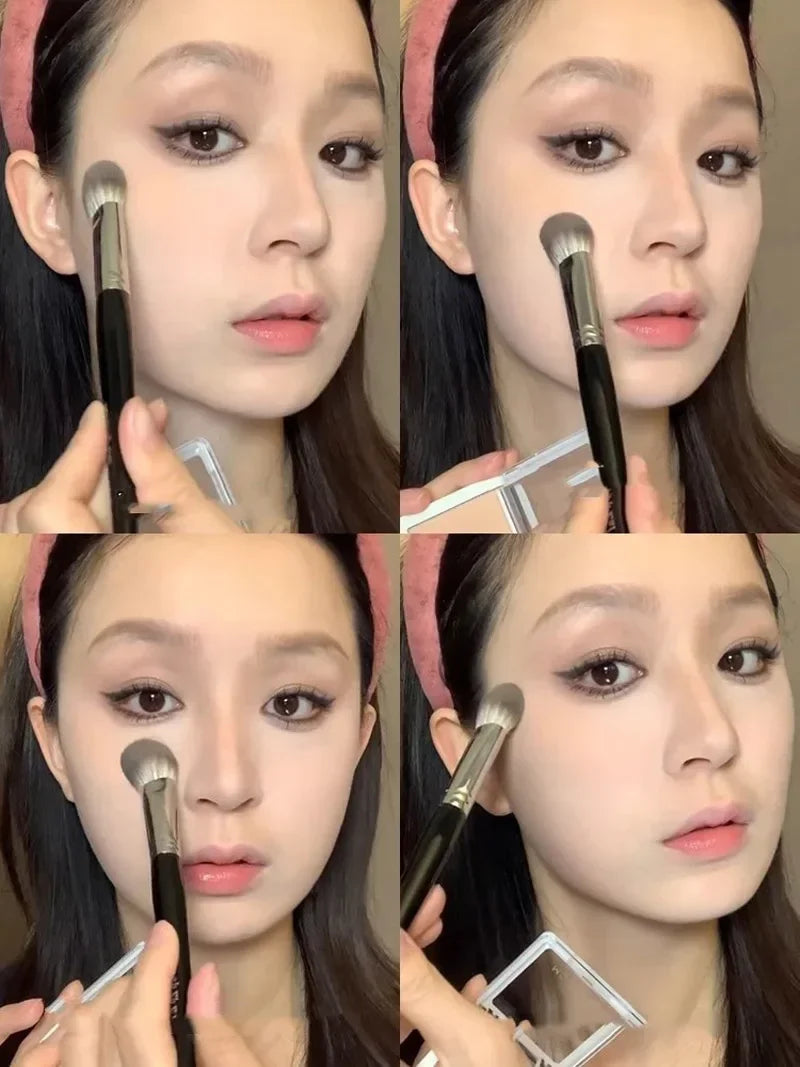 Peach Heart Blusher Brush Tool