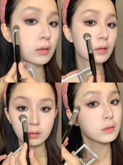 Peach Heart Blusher Brush Tool