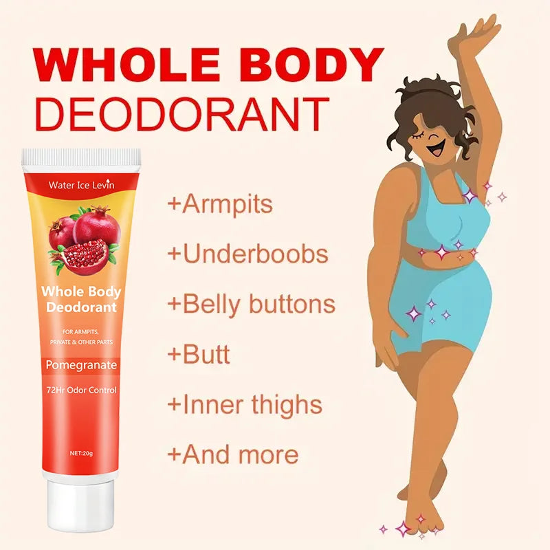 Pomegranate Body Deodorant Cream