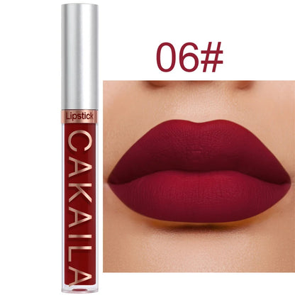 Waterproof Matte Velvet Lip Glaze Lipstick