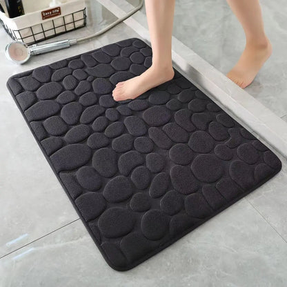 3D Non Slip Bathroom Mat Bath Quick Drying