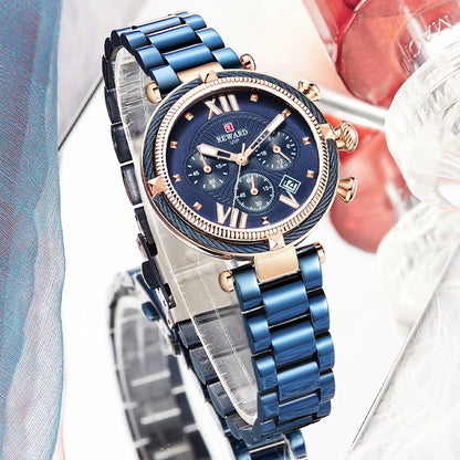 Chronograph Luxury Casual Waterproof Watches