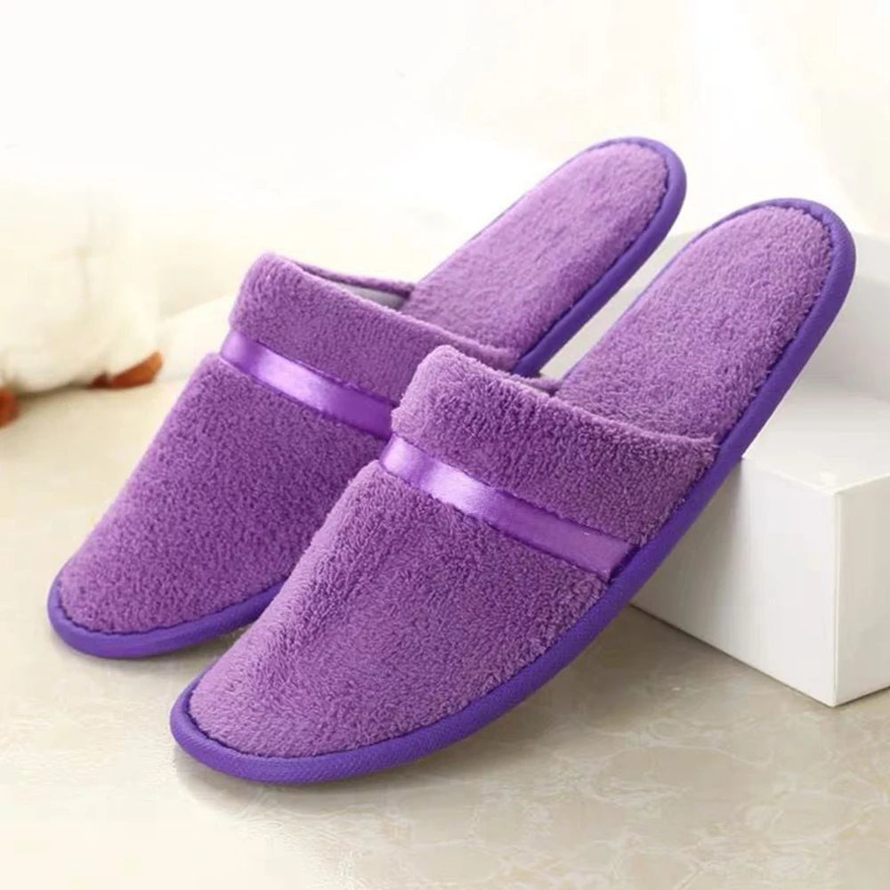 Fur plush Home Flat Slippers