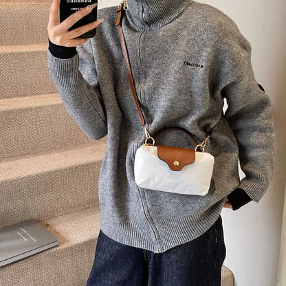 Customized Classic Retro Dumpling Lightweight Casual Commuter Crossbody Bag
