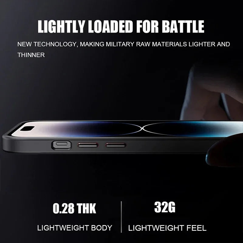 Translucent Original iPhone Pro Max For Magnetic Wireless Charge Matte Cover