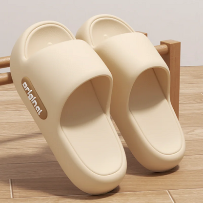 Candy Color EVA Thick Soft Bottom Flip Flops Slippers