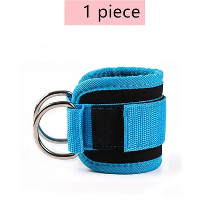 Cable Ankle Straps Double D-Ring Ankle Cuffs