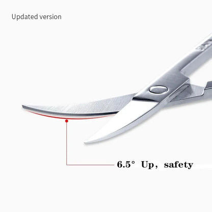 Stainless Steel Small Nail Tools Eyebrow Nose Hair Scissors