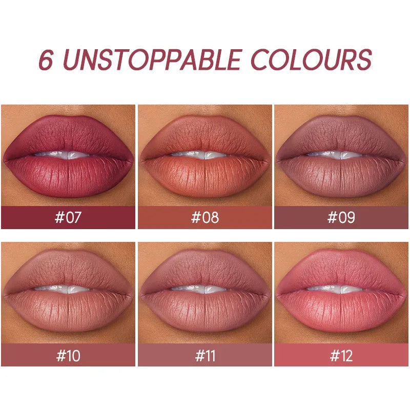 12 Color Lip Liner + LIPSTICK Set Matte Lipstick