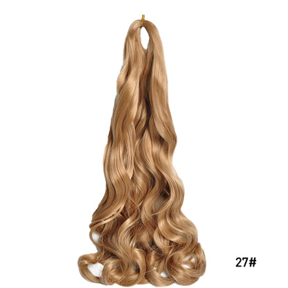 French Curls Braiding Hair 24Inch Hair Extensions