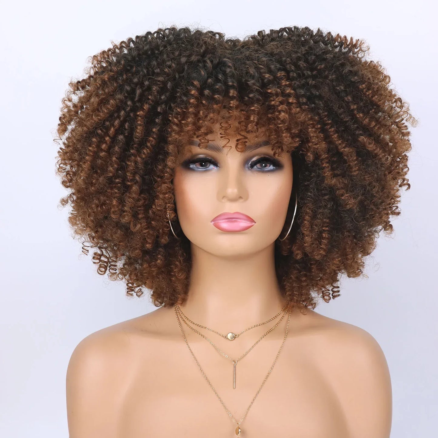 Synthetic Short Curly Wigs