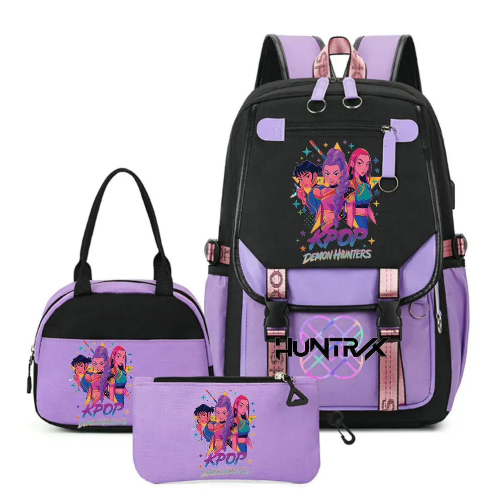 KPop Demon Hunters Backpack Schoolbag