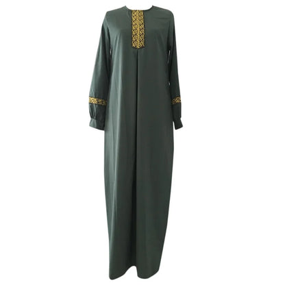Muslim Islam Loose Casual Robe Abaya