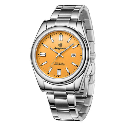 Luxury Waterproof High Quality Casual Stainless Steel Quartz Watches