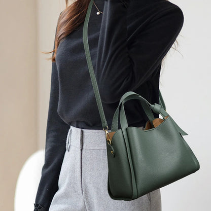 Retro Texture Large Capacity Shoulder Bag