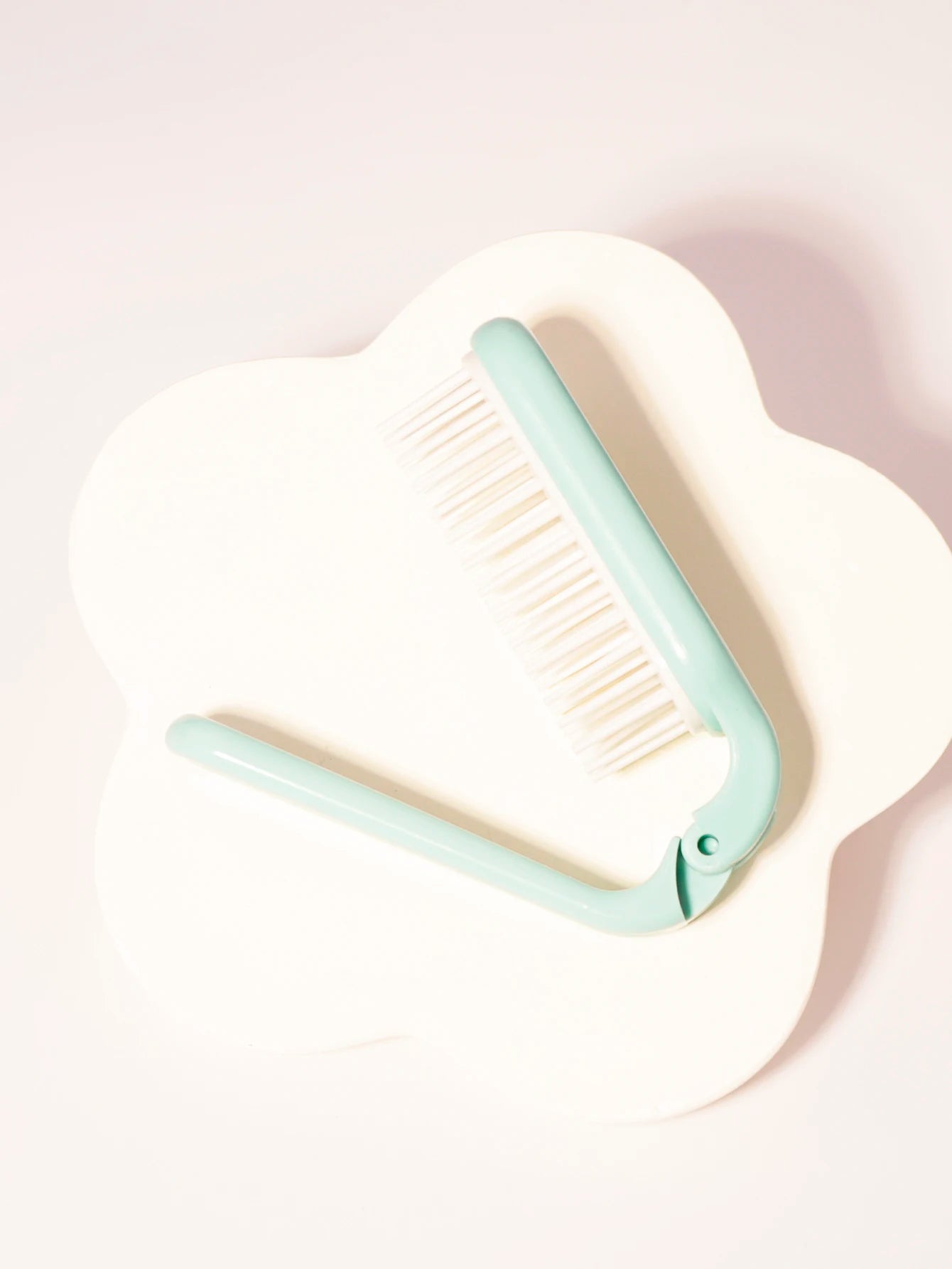 Foldable portable hair comb head hair wigs