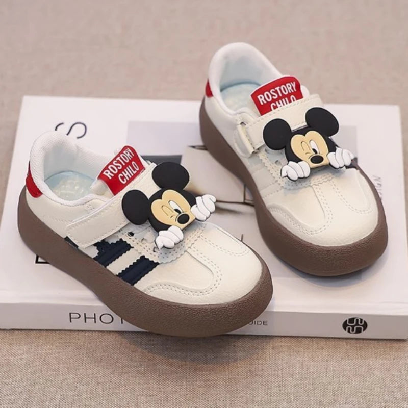 Casual Cute Cartoon Sport  Anti-slip Soft Sole Kids Board Sneakers